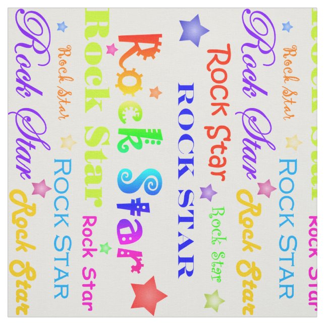 Rock Star Fabric (Swatch)