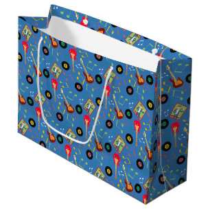 Rock Star Girl Band Birthday Party Large Gift Bag