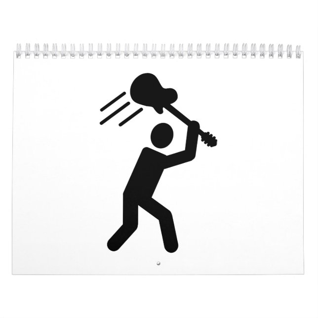 Rock star guitar calendar (Cover)