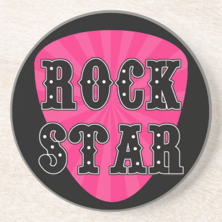 Rock Star Guitar Pick Coaster