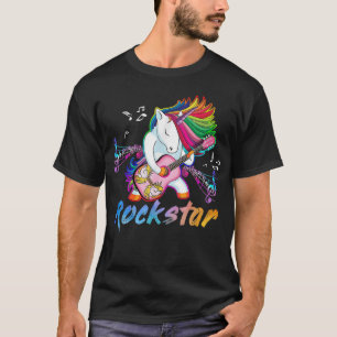 Rock star Guitar Rockin' music singer T-Shirt
