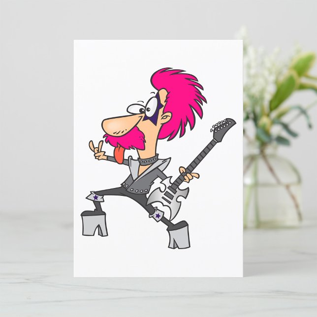 Rock Star Impersonator Invitation (Creator Uploaded)