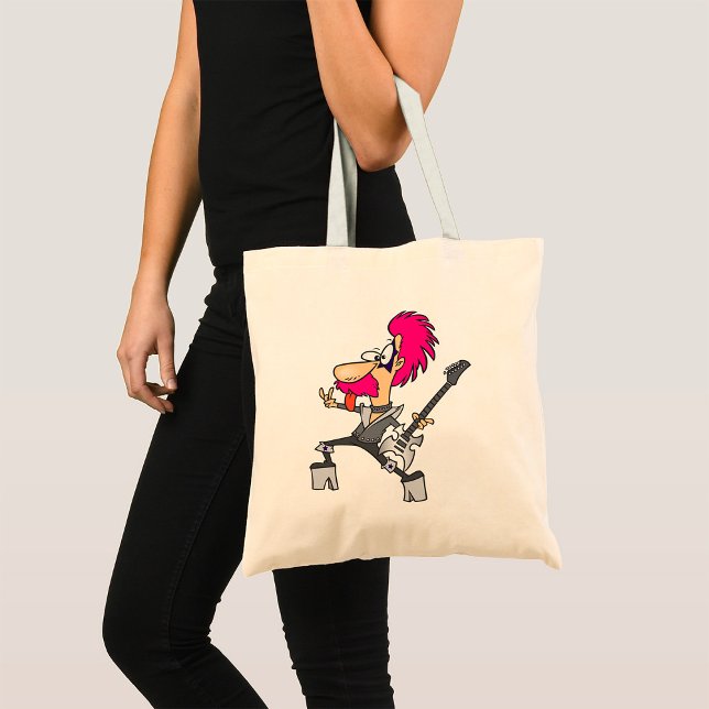 Rock Star Impersonator Rocker Musician Tote Bag (Creator Uploaded)