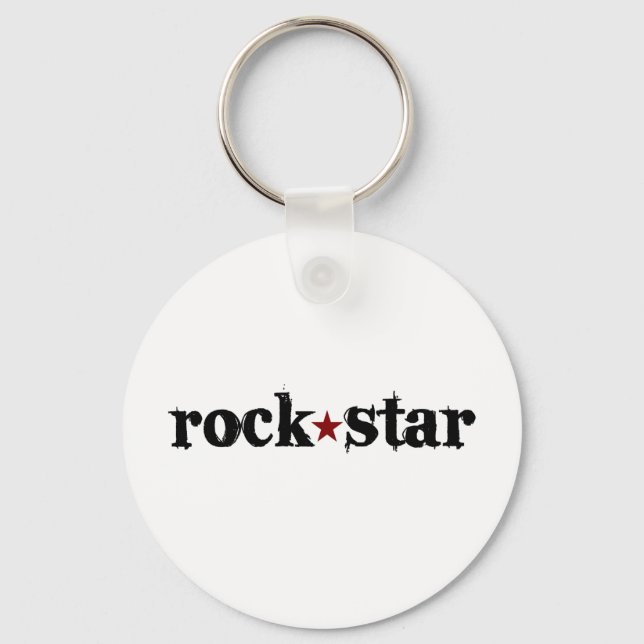 Rock Star Key Ring (Front)