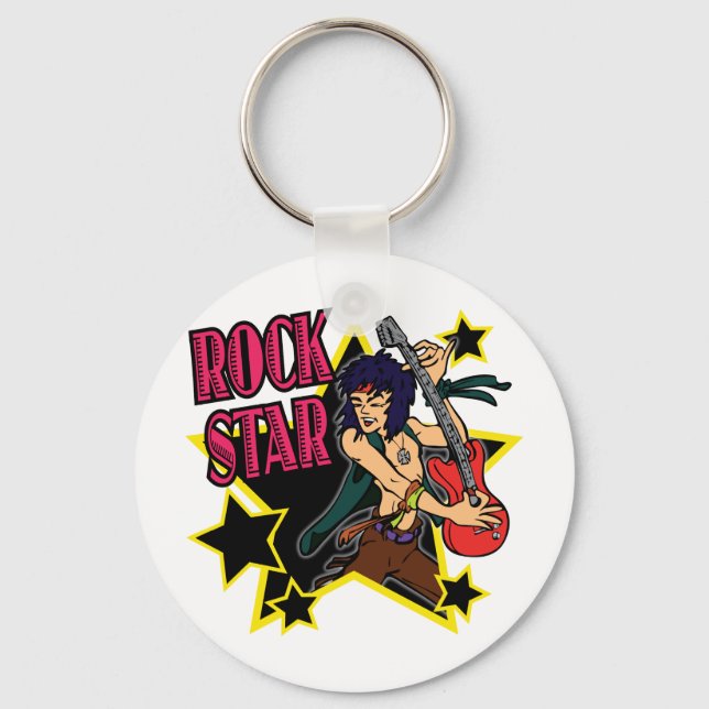 ROCK STAR KEY RING (Front)