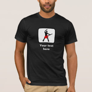 Rock Star Logo -- Customisable (Dark) T-Shirt