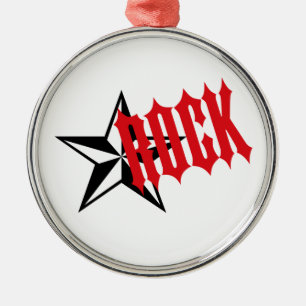Rock Star Metal Tree Decoration