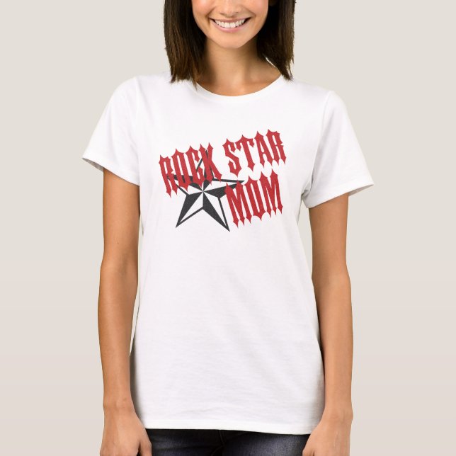 Rock Star Mum T-Shirt (Front)
