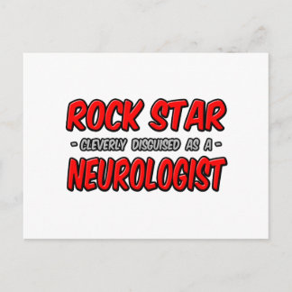 Rock Star...Neurologist Postcard