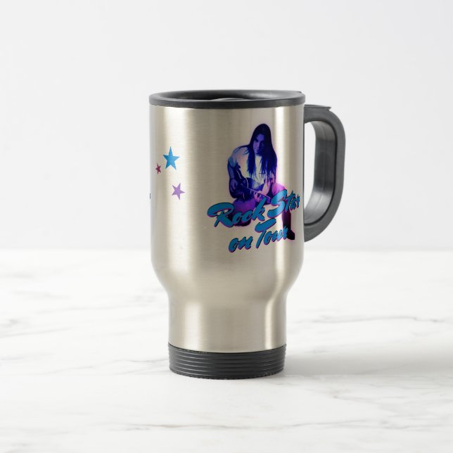 Rock Star on Tour Mug (Front Right)