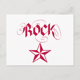 Rock Star Postcard