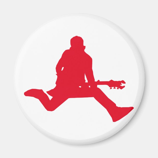 Rock Star Red Magnet (Front)