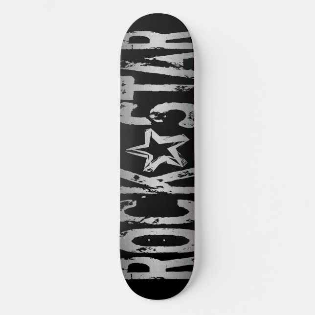 Rock Star Skateboard (Front)