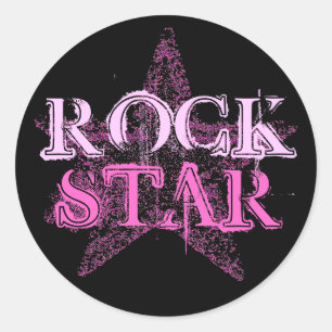 ROCK STAR stickers
