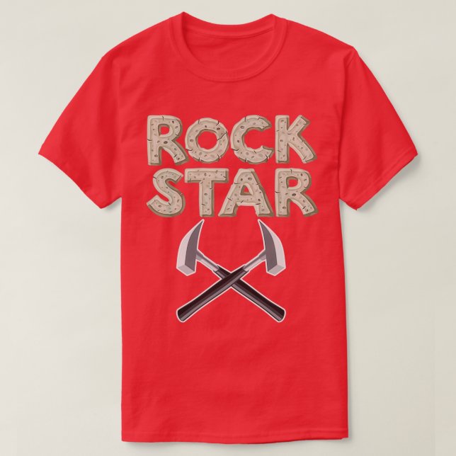 Rock Star T-Shirt (Design Front)