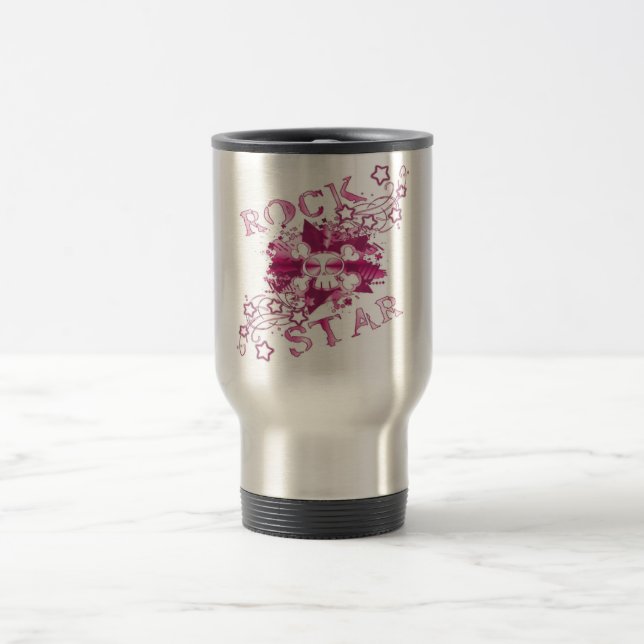 Rock Star - Travel/Commuter Mug (Center)