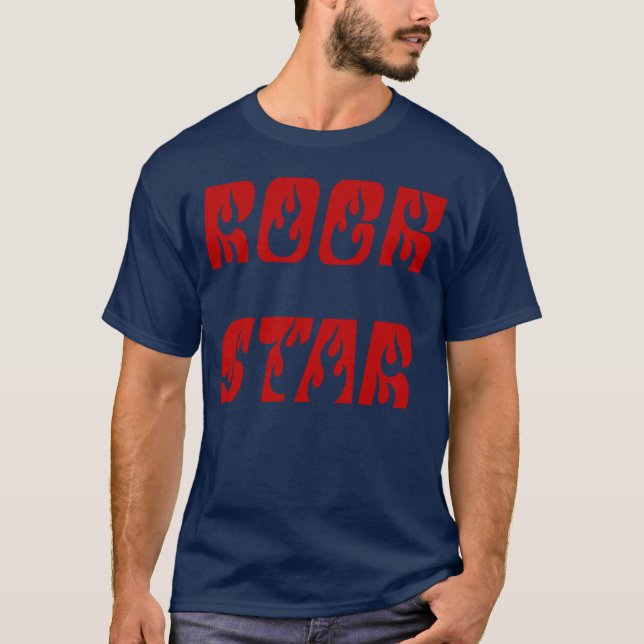 Rock Star trending T-Shirt (Front)