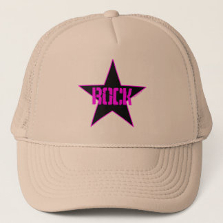 Rock Star Trucker's Hat, Mesh Hat