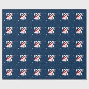 "Rock Star" Wrapping Paper