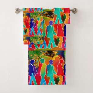 Rock Stars Bath Towel Set