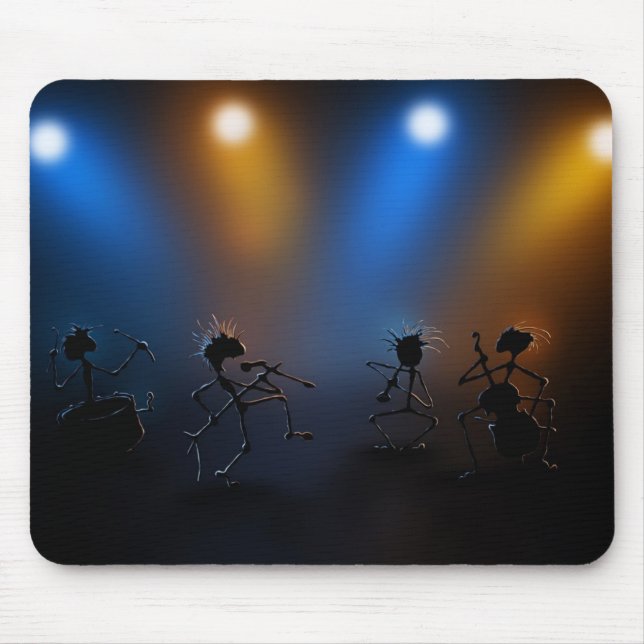 Rock Stars Mouse Mat (Front)