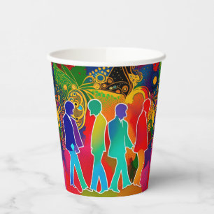 Rock Stars Paper Cups
