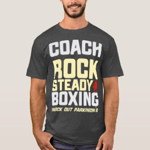 Rock Steady Boxing Coach Beat Parkinsons T-Shirt
