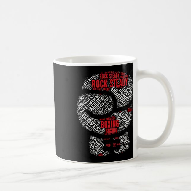 Rock Steady Boxing Glove Parkinsons  Coffee Mug (Right)