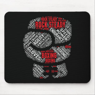 Rock Steady Boxing Glove Parkinsons  Mouse Mat