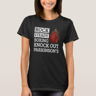 Rock Steady Boxing Knock Out Boxer T-Shirt