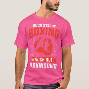 Rock Steady Boxing Knock Out Parkinsons Boxer Long T-Shirt