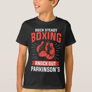 Rock Steady Boxing Knock Out Parkinson's Boxer T-Shirt