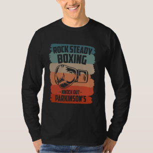 Rock Steady Boxing Knock Out Parkinson's Inspiring T-Shirt