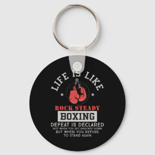 Rock Steady Boxing Parkinson's 2 Key Ring