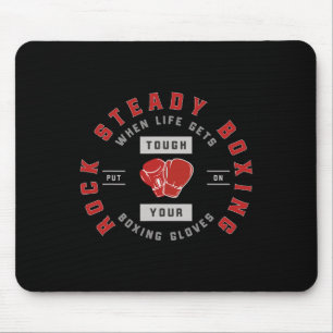 Rock Steady Boxing Parkinson's When Life Gets Toug Mouse Mat