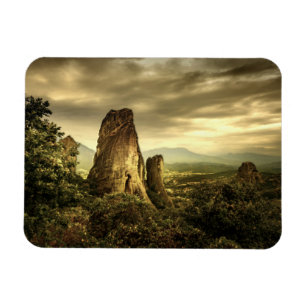 Rock Sunset in Greece Magnet