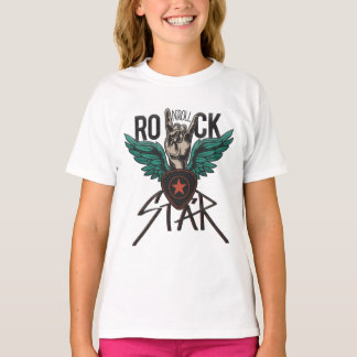 Rock Symbol with Wings T-Shirt