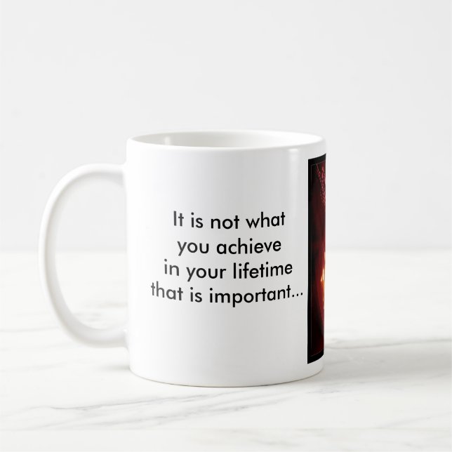 Rock Symphonie No11 - Light Clarinet Coffee Mug (Left)