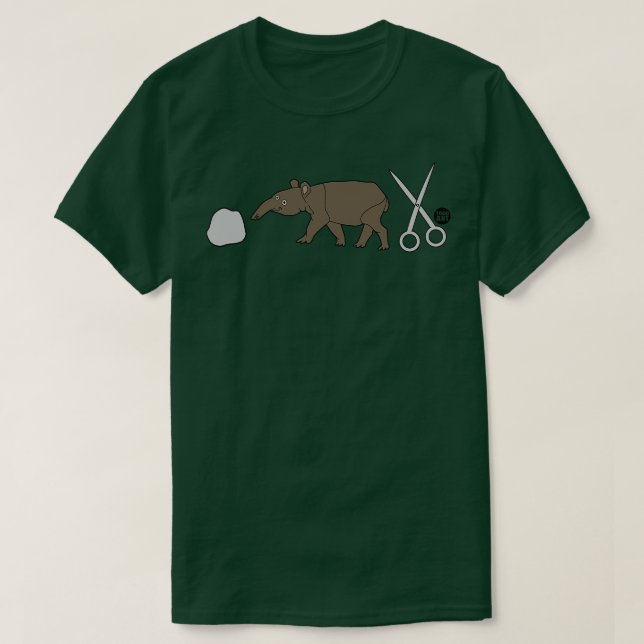 ROCK TAPIR SCISSORS T-Shirt (Design Front)