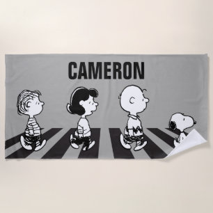 Rock Tees   Group Walk   Add Your Name Beach Towel