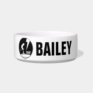 Rock Tees Snoopy Howling Add Your Name Bowl
