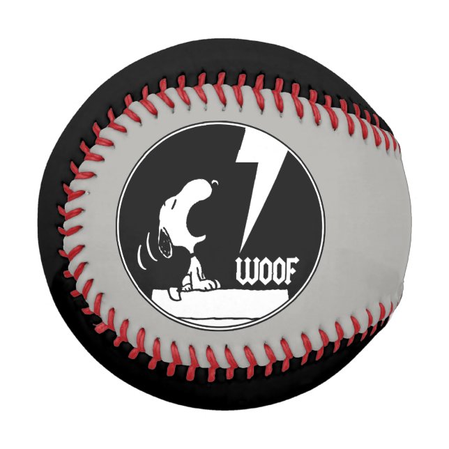 Rock Tees | Snoopy Howling Baseball (Front Left)