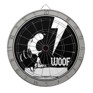 Rock Tees Snoopy Howling Dartboard