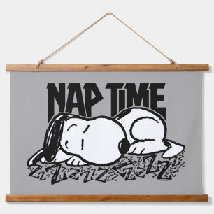 Rock Tees Snoopy Nap Time Hanging Tapestry