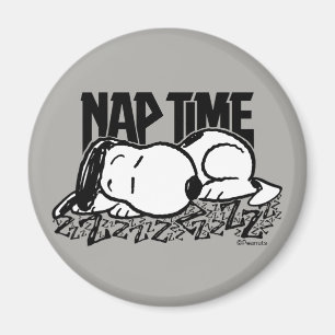 Rock Tees   Snoopy Nap Time Magnet