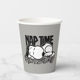 Rock Tees   Snoopy Nap Time Paper Cups