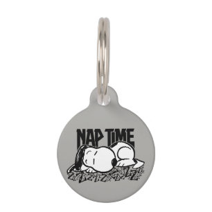 Rock Tees Snoopy Nap Time Pet Tag