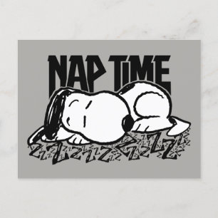 Rock Tees   Snoopy Nap Time Postcard