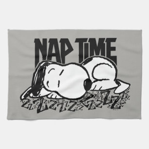 Rock Tees Snoopy Nap Time Tea Towel