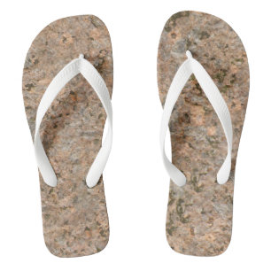Rock Texture Geology Photo Flip Flops